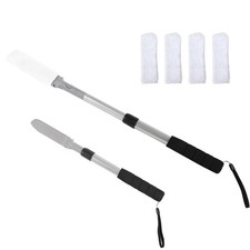 Toe Cleaning Brush 15.8-22.8in Foot Scrubber in Shower with Long Handle with ...