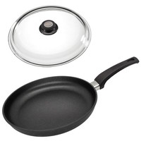 Eurolux Bratpfanne Induktion 20 Cm Aluguss Beschichtet Antihaft Pfanne & Deckel