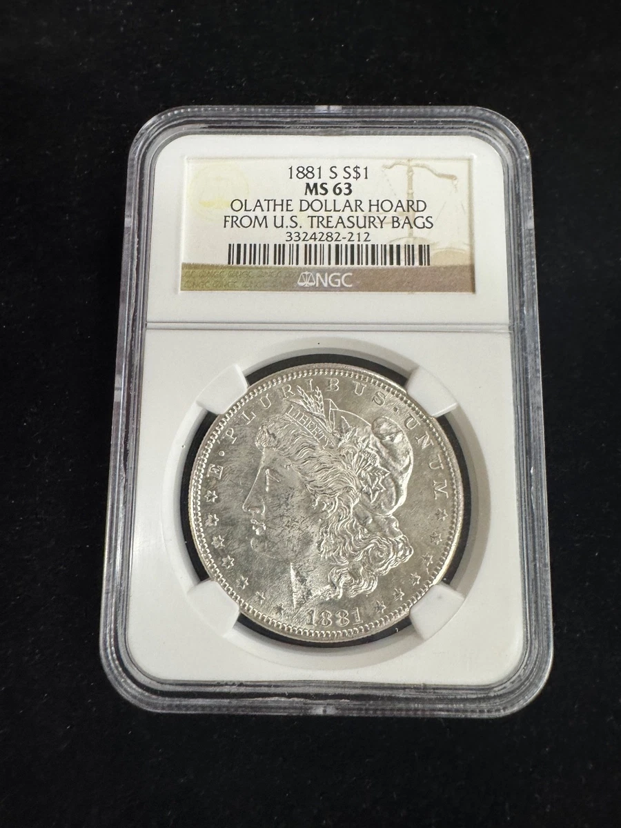 MS 63 Graded 1881 Year Morgan US Dollars (1878-1921) for sale | eBay