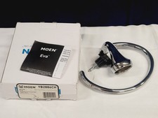MOEN Eva Towel Ring in Chrome YB2886CH READ 