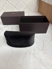 Tom Ford Brown Soft Velour Sunglass CASE ONLY EMPTY BOX