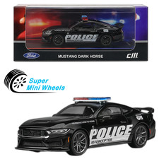 Cm-model 164 Ford Mustang Dark Horse Police Cm-model 164 Ford Mustang Dark Horse Police