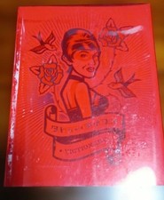 Tattoo Icons Victionary Design Collection Art Book Red Cover Japanese Tattoo Gui