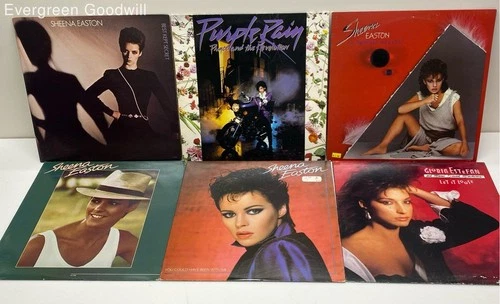 Lot of Vinyl LP Records Prince Purple Rain Sheena Easton Gloria Estefan