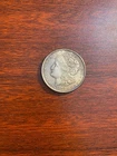 1878 Morgan Silver Dollar 8TF AU Rainbow Toned 8 Tail Feathers - Lot #22