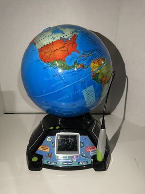 Leap Frog Magic Adventures Globe Interactive Fun w/ LCD & Stylus WORKS