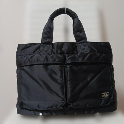 PORTER Yoshida Tanker Tote Bag S Schwarz Nylon Handtasche Unisex Japan Gebraucht