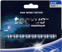 Tecxus 23761 Alkaline Maximum LR6/AA (Mignon) - Alkali-Mangan Batterie (Alkaline