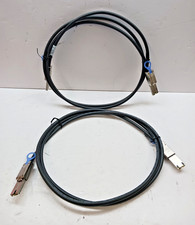 LOT OF 2 HP EXTERNAL MINI-SAS CABLE 407344-003. New
