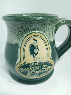 BROKEN EGG CAFE  MUG. BROKEN EGG CAFE COFFEE MUG. TALLAHASSEE FL MUG. B406