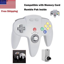 2.4G Wireless Rechargeable N64 Controller Gam...