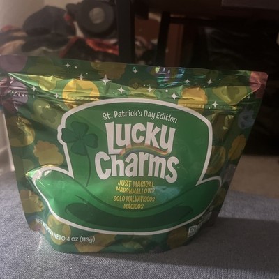 Lucky Charms St Patrick s Day ONLY Just Magical Marshmallows 4oz Limited Edition