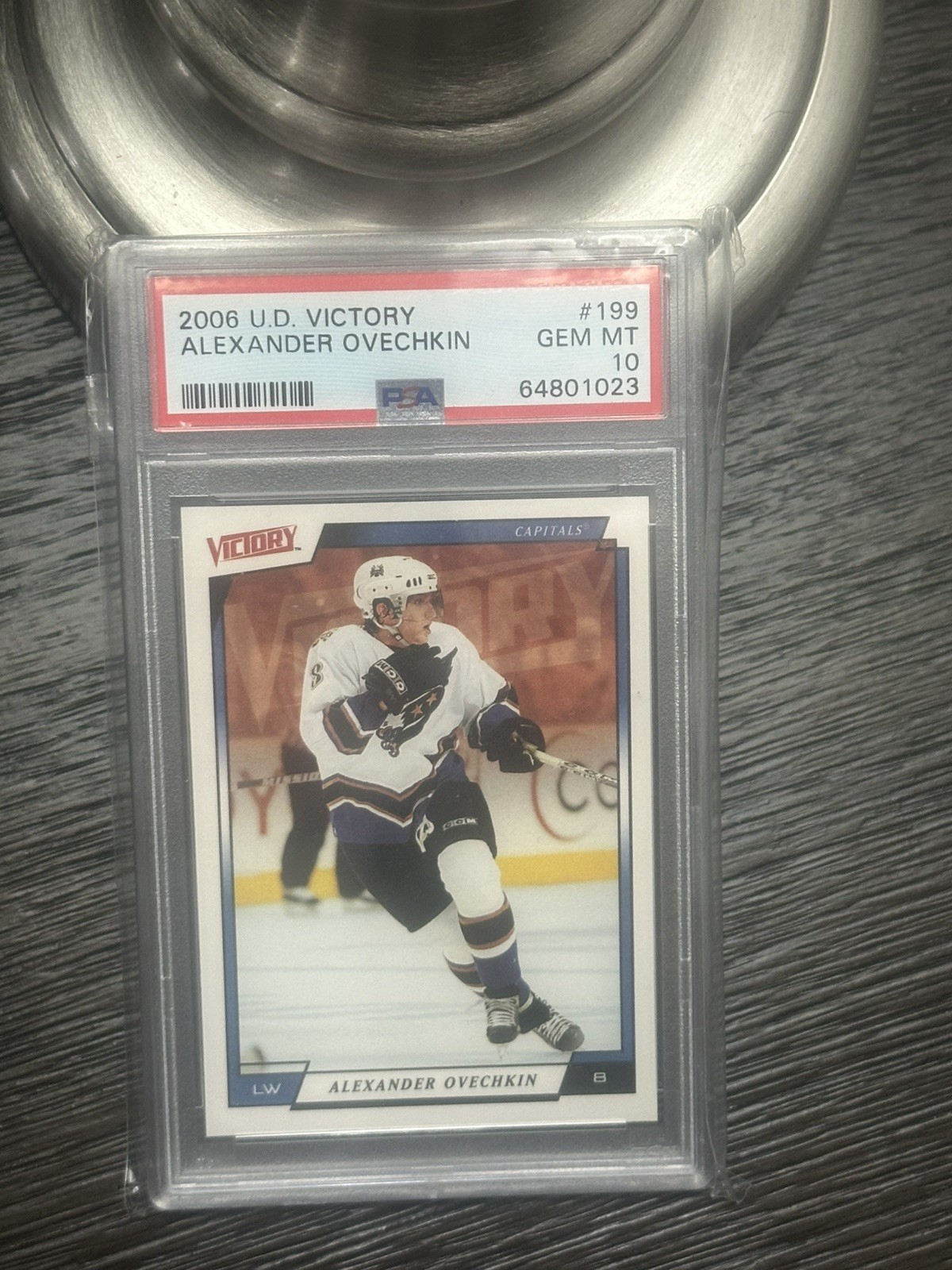 🔥2006-07 Victory Alexander Ovechkin #199 PSA 10 Low Pop WASHINGTON CAPITALS🔥
