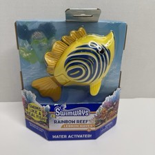 SwimWays Rainbow Reef Lebron Waves Fish Pool  Bath Toy   New