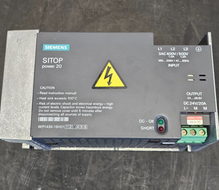 SIEMENS 6EP1436 1SH01 POWER SUPPLY SITOP POWER 20