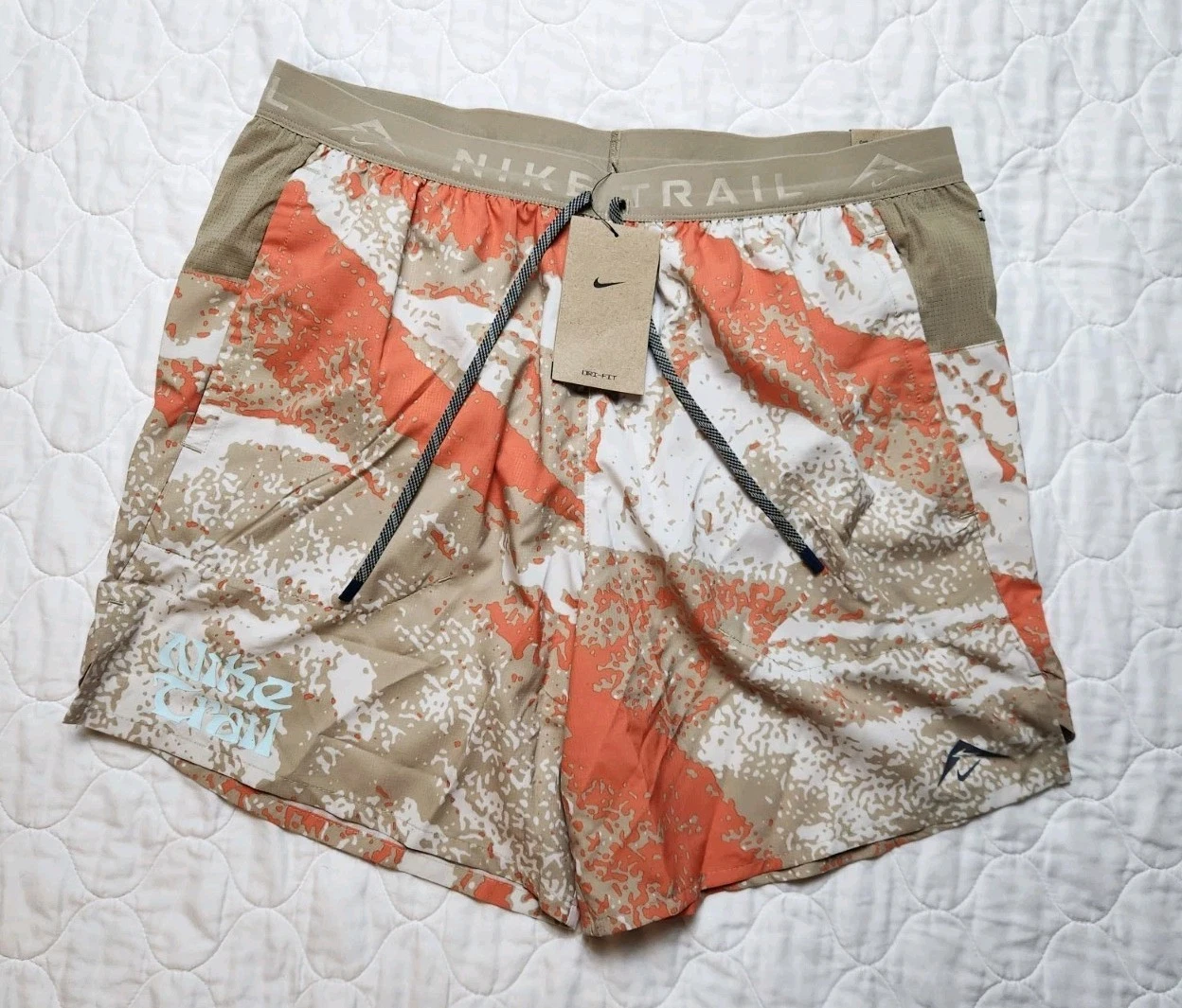Men's Nike Trail Stride 7” Dri-FIT Brief-Lined Running Shorts FV9949-247 Size L