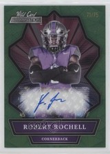 2021 Wild Card Alumination Auto Green /75 Robert Rochell Auto 2b7
