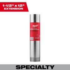 Milwaukee 48-17-4015 1-1/2 x 12 Diamond Core Bit Extension
