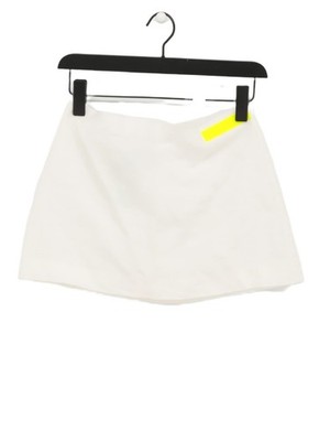 ERL Venice Beach California Damen Minirock S weiß Leinen mit Baumwolle Mini