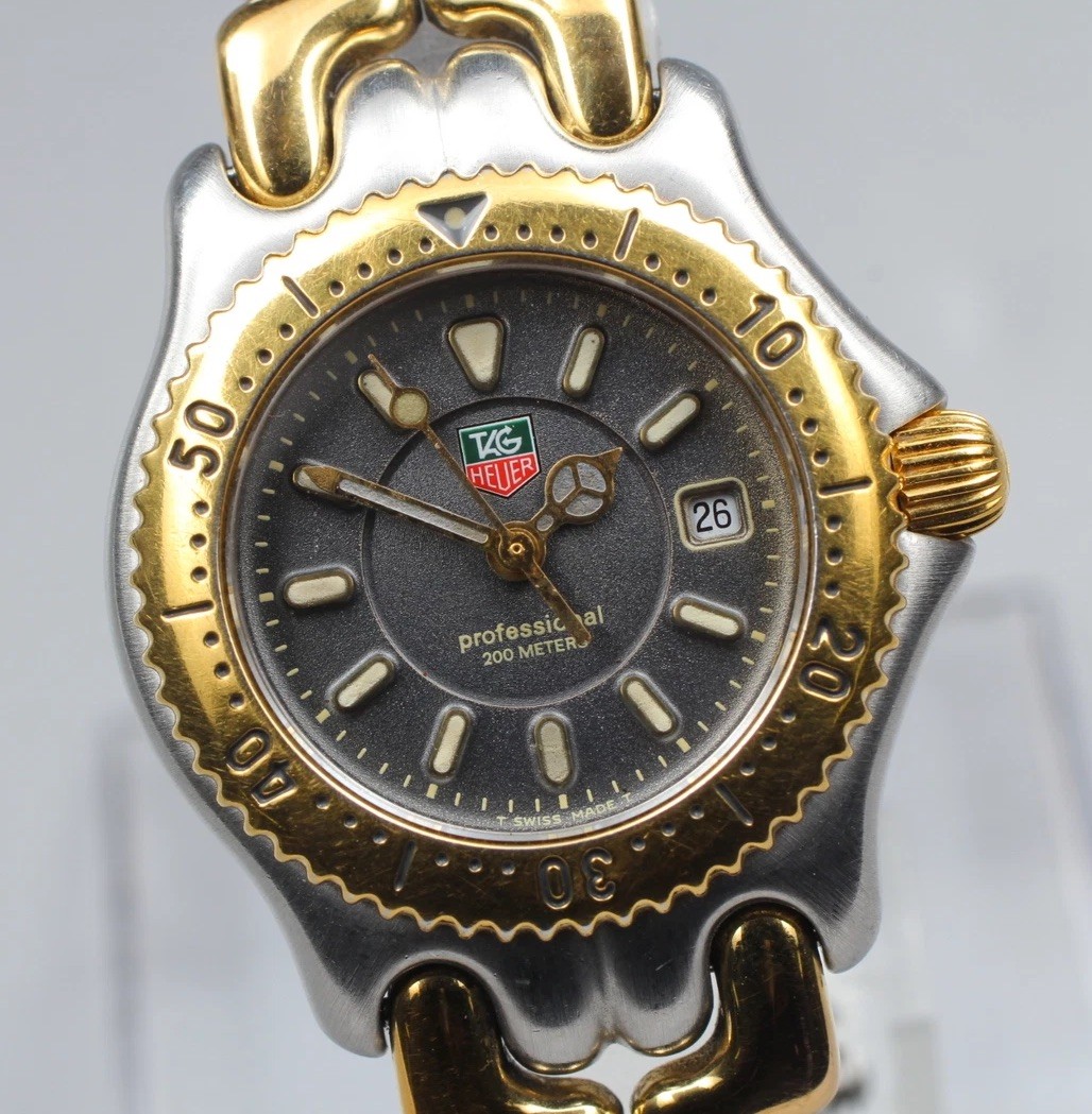 Mint TAG Heuer S/el Professional WG1320 27mm Gold Ladies Quartz Watch