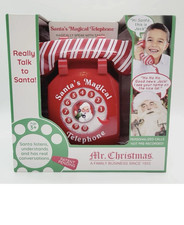 Mr. Christmas Santa's Magical Telephone Interactive 60 Minute Talk Time NIB