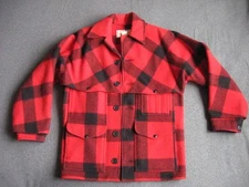 C.C. FILSON Double MAKINAW Wool Cape Hunting Cruiser Coat