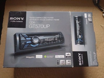 sony cdx-gt570up- Open Box But Never Installed-New