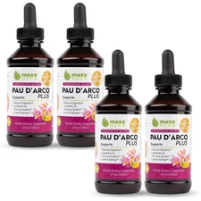 Maxx Herb PAU D’Arco Extract with Dandelion Root & Red Clover Therapeutic Ble...