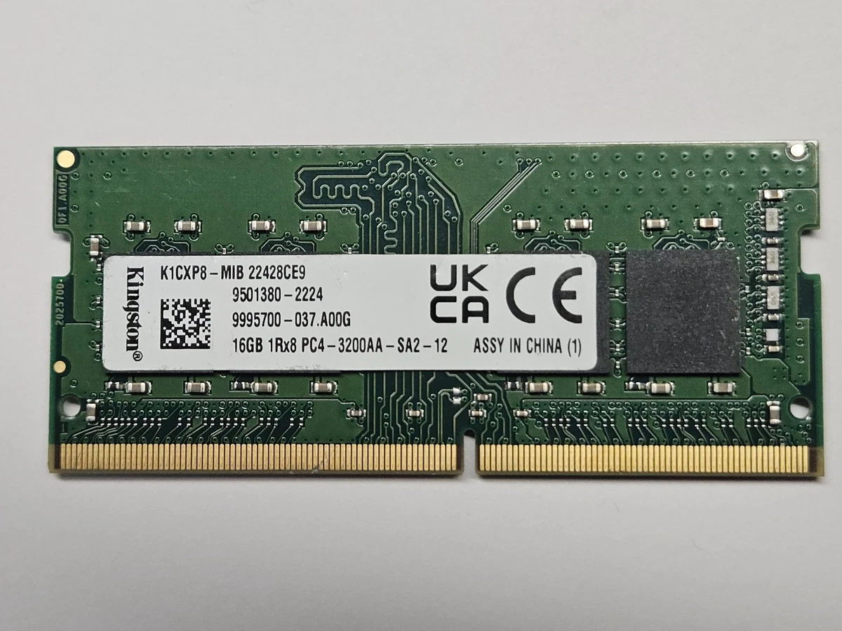 SO-DIMM 16 GB DDR4 DRAM Computer Memory (RAM) for sale | eBay
