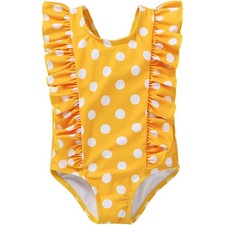 Newborn Baby Girl Ruffle Swimsuit Infant Toddler One Piece Floral Bikini Beach