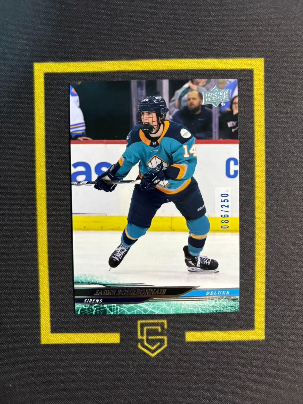2025 Upper Deck PWHL Base Deluxe /250 Jaime Bourbonnais FCHJZ