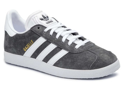 Adidas Gazelle Originals Herren Grau Wildleder Schuhe Turnschuhe UK Größe 7-12 BB5480