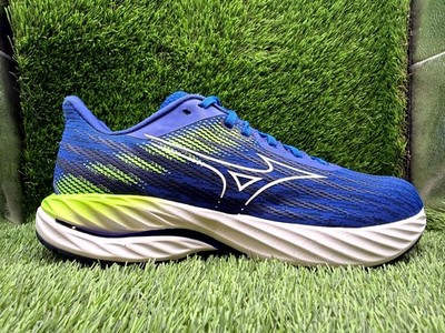 Mizuno Wave Inspire 21 Athletic Sneaker Men's 9 Blue Mesh Running Workout Sports