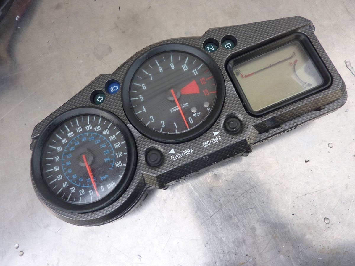 デンマーククラシック 1994-95 Kawasaki Ninja ZX-9R Gauge Cluster Speedometer