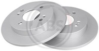 2X A.B.S. 17656 Bremsscheibe Hinten FüR Hyundai Kia