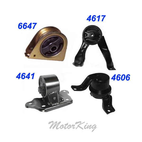 02-07 Mitsubishi Lancer 2.0L Engine Motor & Trans Mount 4PCS for Auto Trans M272 - Image 2 of 4