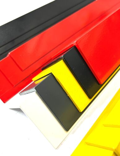*Aluminium Chequer Tread Plate Kick Push Plate Door Protection Silver & Colours - Picture 9 of 9
