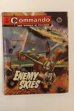 COMMANDO COMIC WAR STORIES IN PICTURES No.854 ENEMY SKIES 1974 GN4942