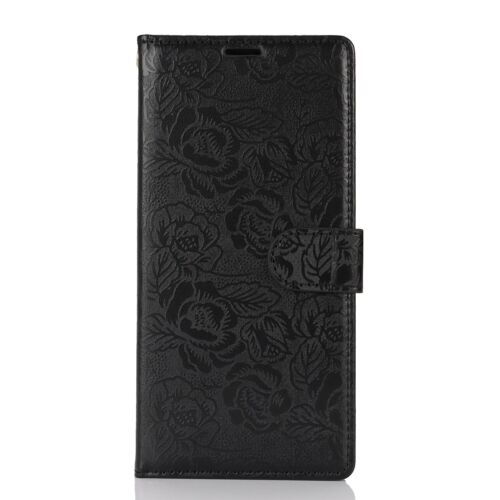 Floral Embossed Wallet Case For Samsung Galaxy S25 S24 S23 S22 S21 S20+ FE Ultra - Picture 22 of 57