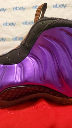 Nike Foamposite One Phoenix Suns Purple 314996-501 Shoe's Men's Size 10 - Picture 3 of 12