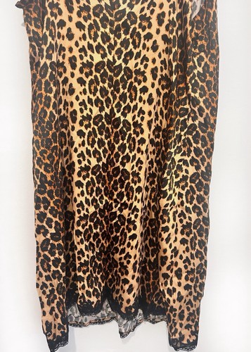 Vestido sin Mangas Agent Provocateur Estampado de Leopardo Babydoll Molly Muestra Talla 16 £445 - Imagen 15 de 20