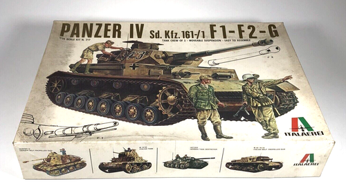 Kit Modèle Réduit Panzer IV Sd.Kfz.161 F1/F2 1:72 En Plastique Italeri - Neuf Sous Boîte