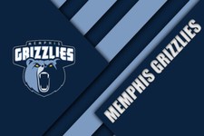 Memphis Grizzlies NBA Team Logo Basketball Wall Art Print Gift POSTER CANVAS