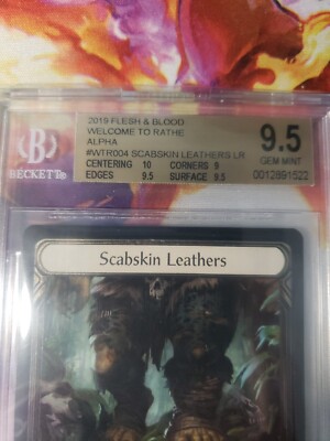 【Flesh and Blood】Scabskin Leathers RF Scabskin Leathers | Welcome to Rathe (1st Edition) | Star City Games