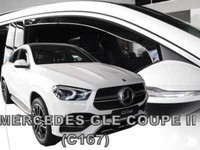 Windabweiser Heko FüR Mercedes Gle C167 Ab 2019 5-TüRer Coupe 2-Tlg