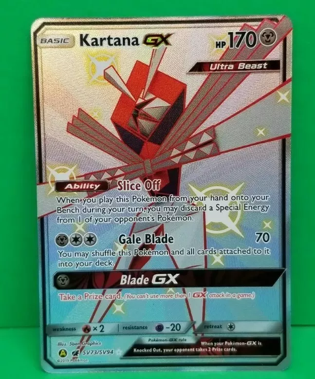 Kartana GX - SV73/SV94 - Shiny Ultra Rare