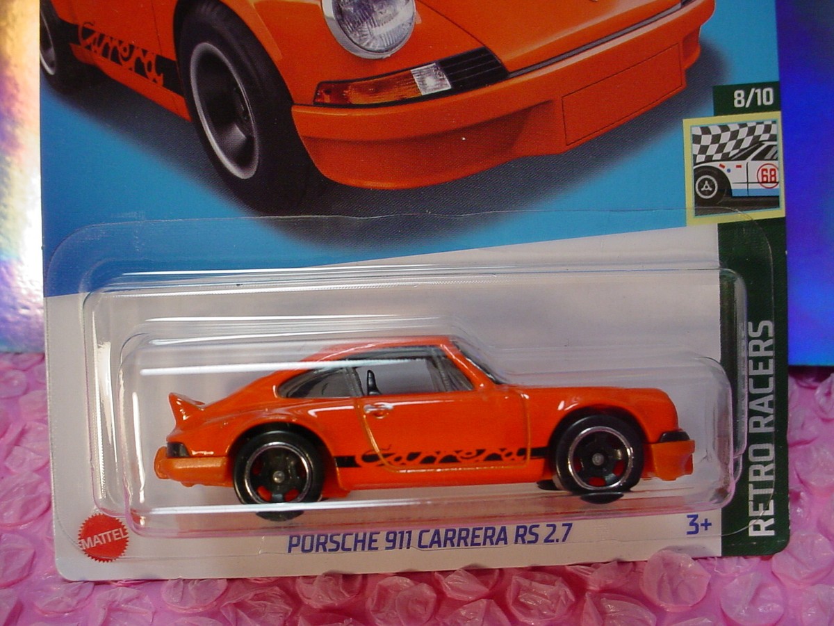 NEW 2023 Hot Wheels PORSCHE 911 CARRERA RS 2.7 #125 orange☆RETRO