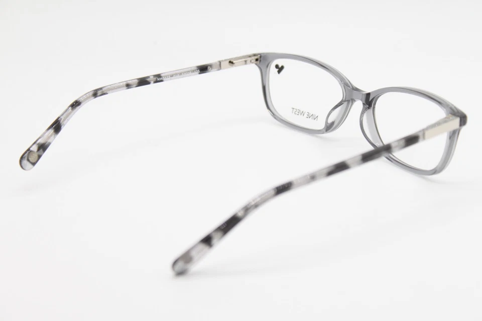 NUEVAS GAFAS NINE WEST NW5173 014 GRIS TORT TEMPLES AUTÉNTICO DISEÑADOR 52-16 Foto 3 de 4