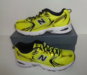 NEW Balance 530 Uomo Giallo Scarpe da ginnastica Casual Corsa RRP £ 80  NUOVI Taglia 10.5 | eBay