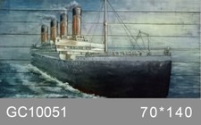 Abordable Métal Huile Peinture Mural Art Décor Maison 3D Image Designer Affaire